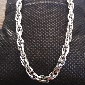 Silver plated necklace